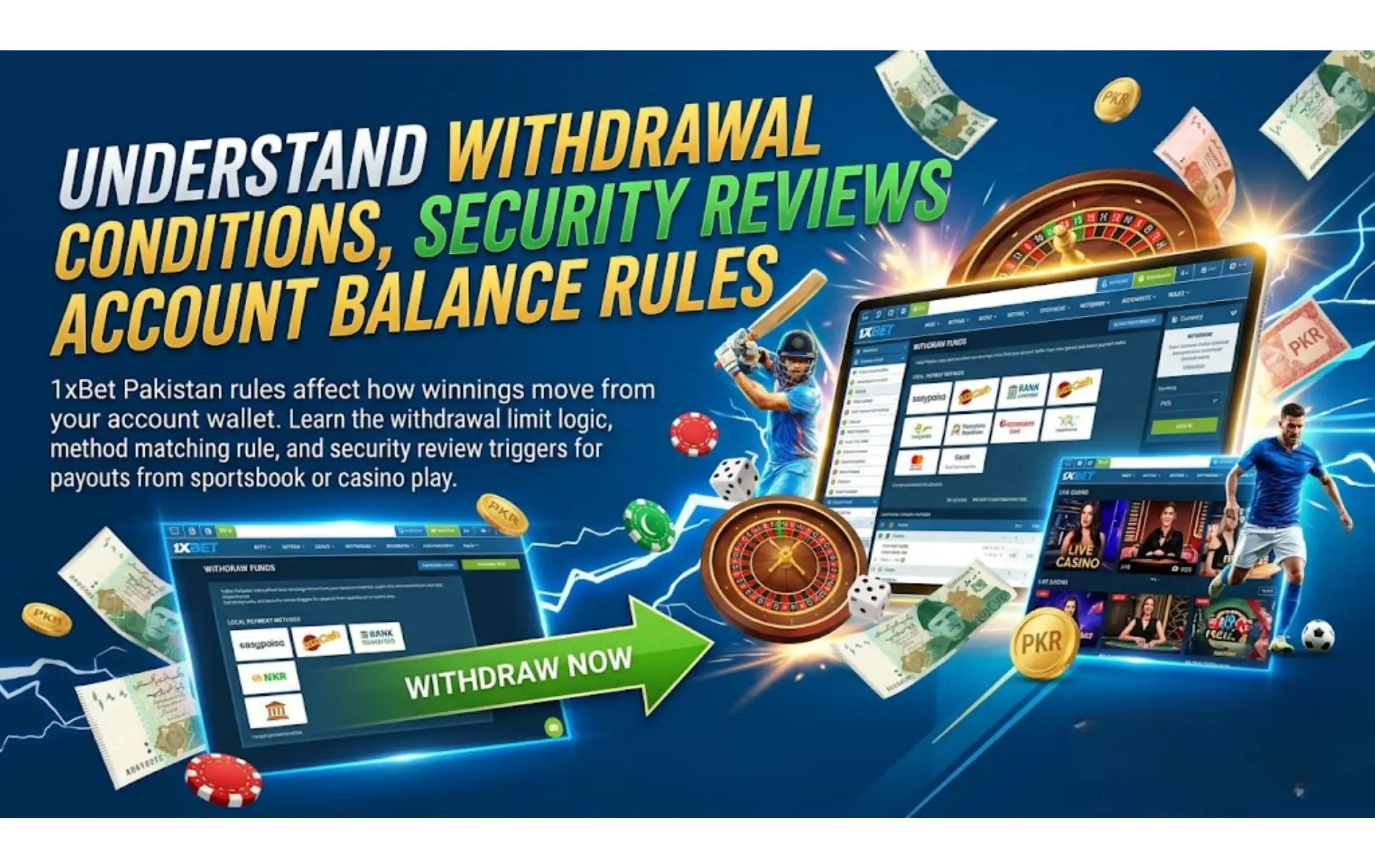 Withdrawal Conditions, Security Reviews and Account Balance Rules