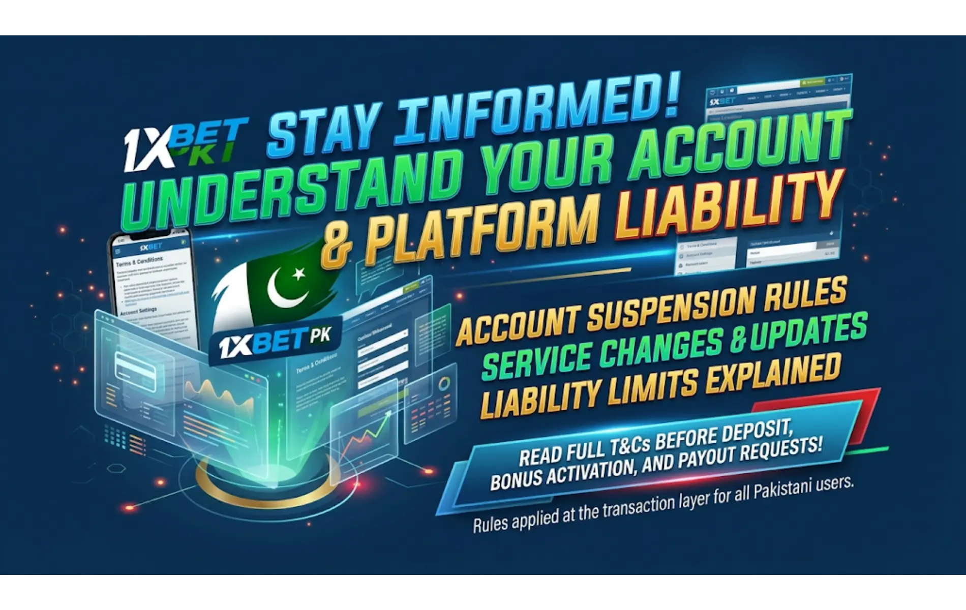 Account Suspension, Service Changes and Liability Limits