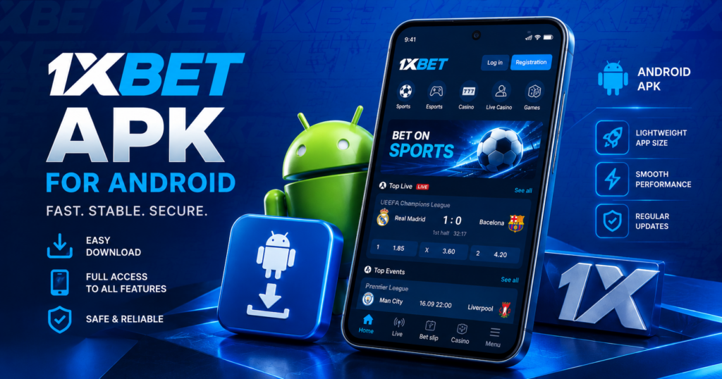 1xbet android APK